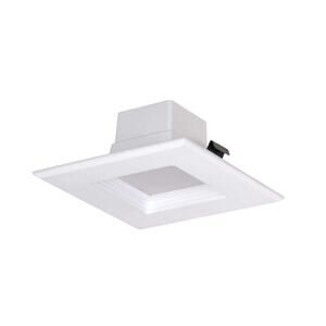 Satco S9759 10WLED/4/SQ/50K/120V Recessed Downlight